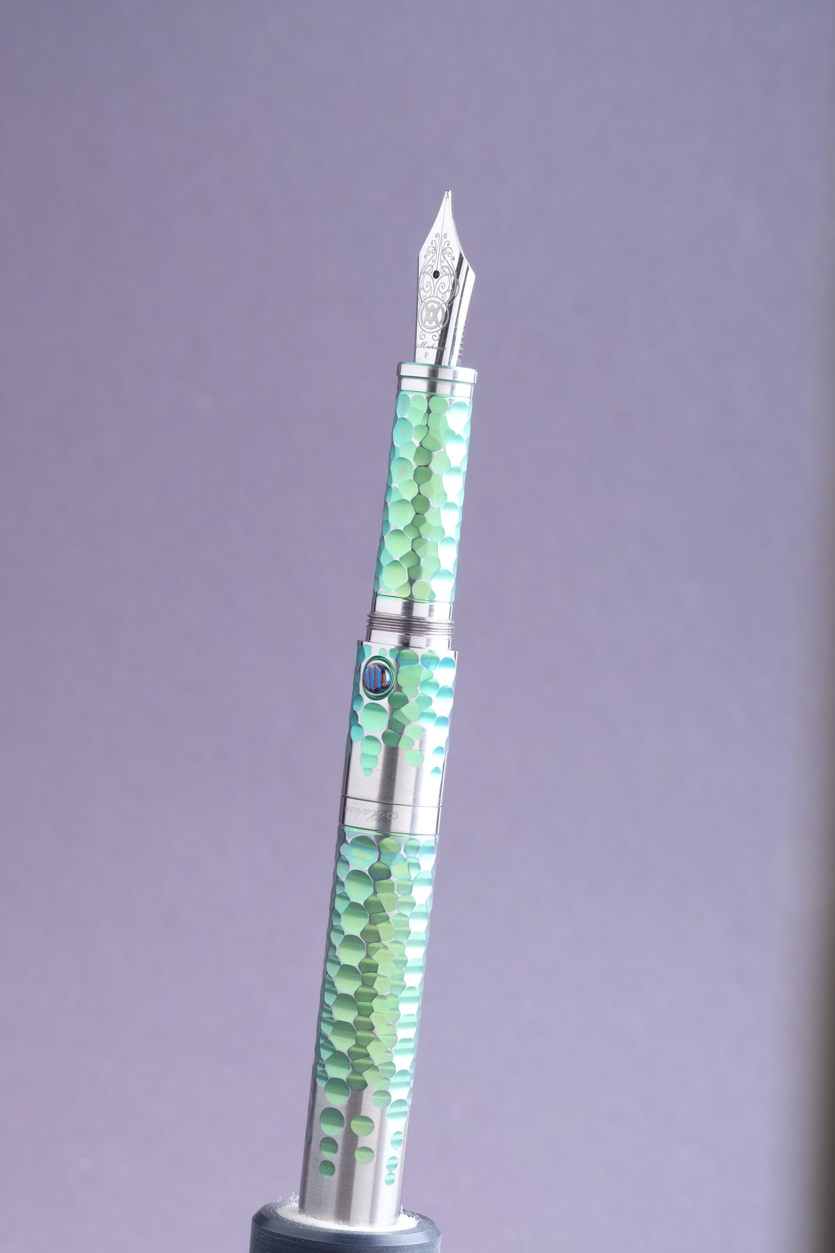 Titanium Fountain Pen SHORT (Pocket Fountain Pen) - Image 3