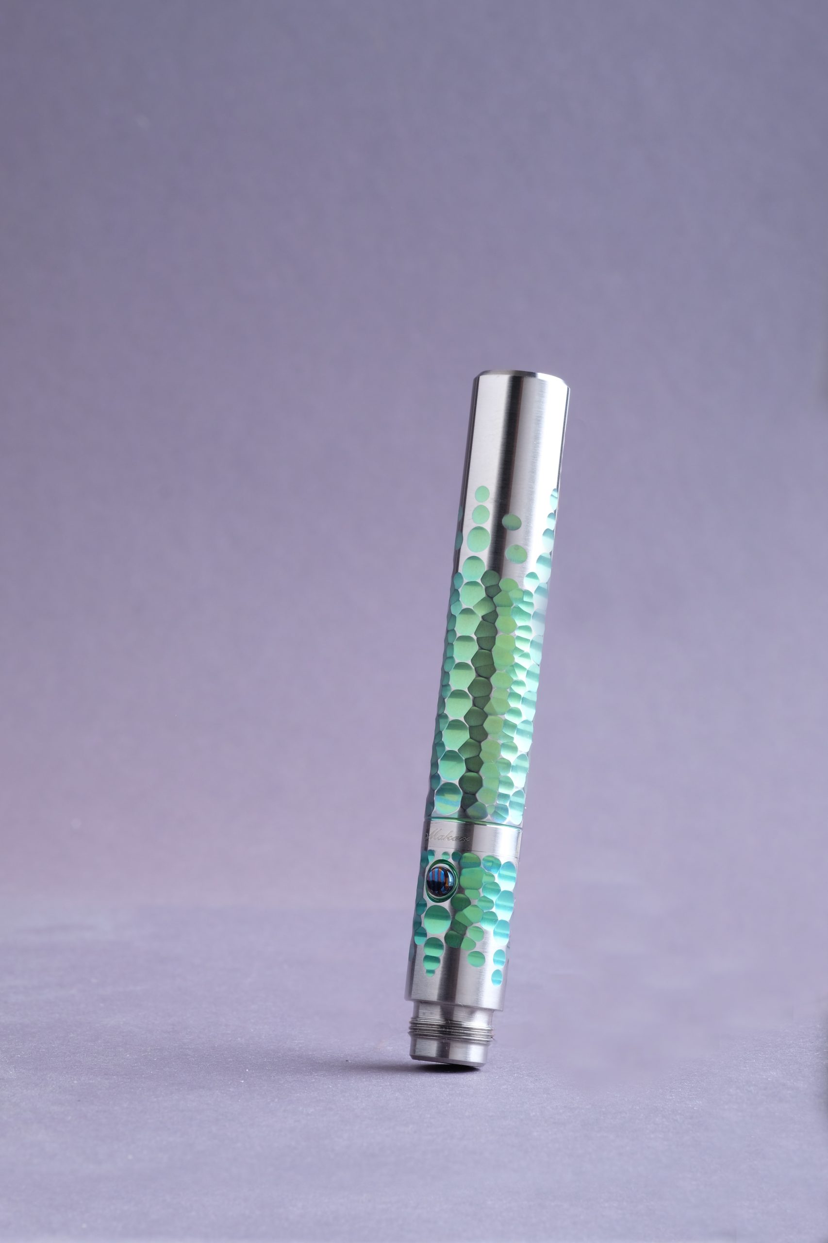 Titanium Fountain Pen SHORT (Pocket Fountain Pen) - Image 2