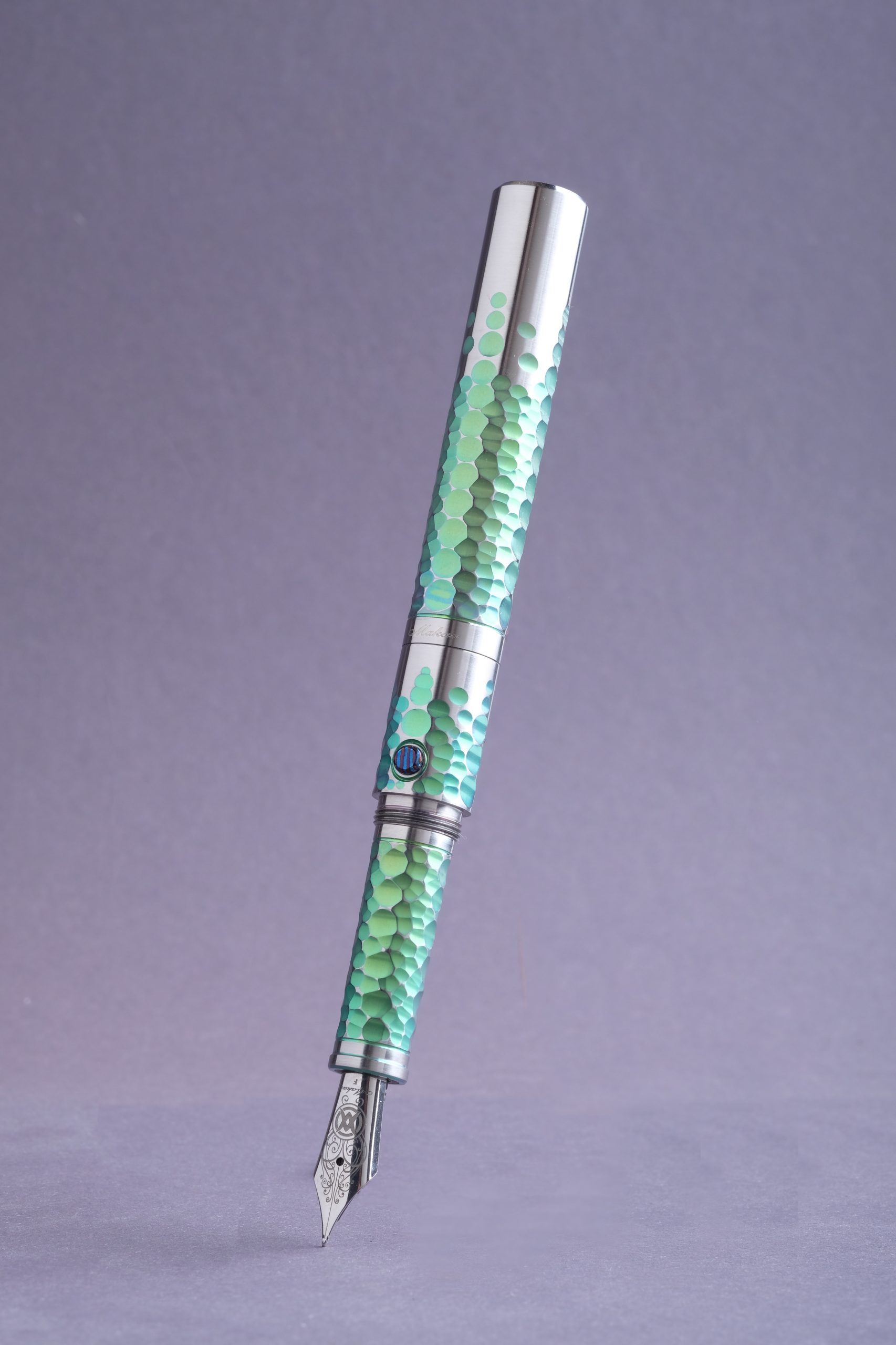 Titanium Fountain Pen SHORT (Pocket Fountain Pen)